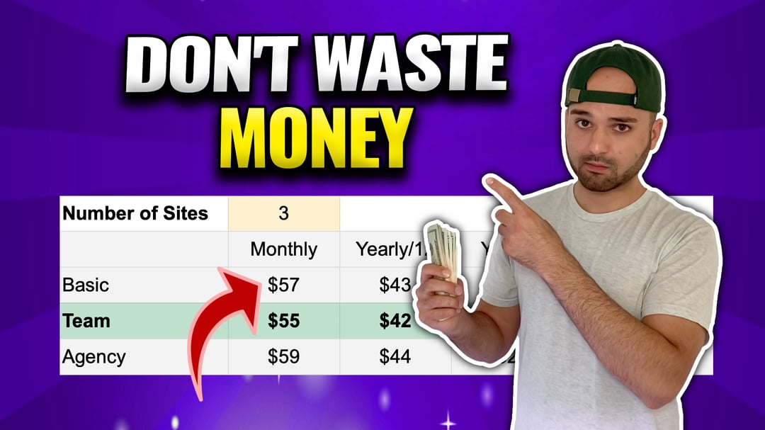 "Don't Waste Money" With Duda Pricing Calculator