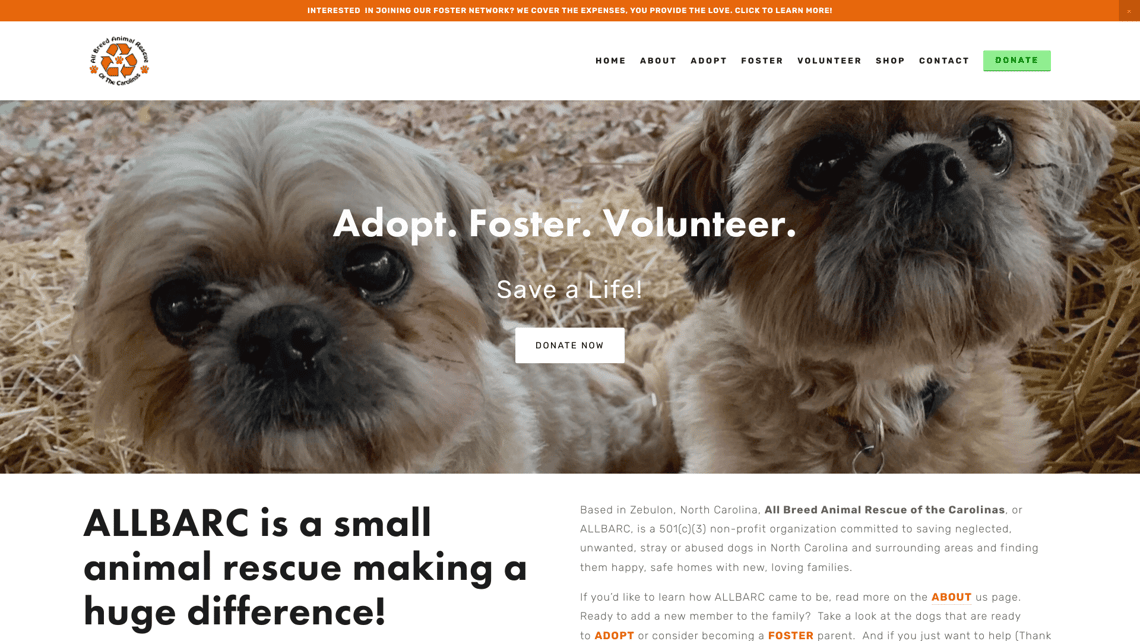 All Breed Animal Rescue of the Carolinas