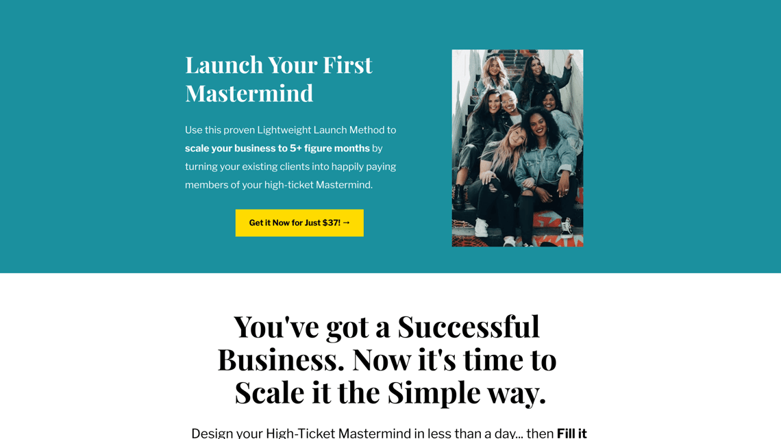 Launch Your First Mastermind