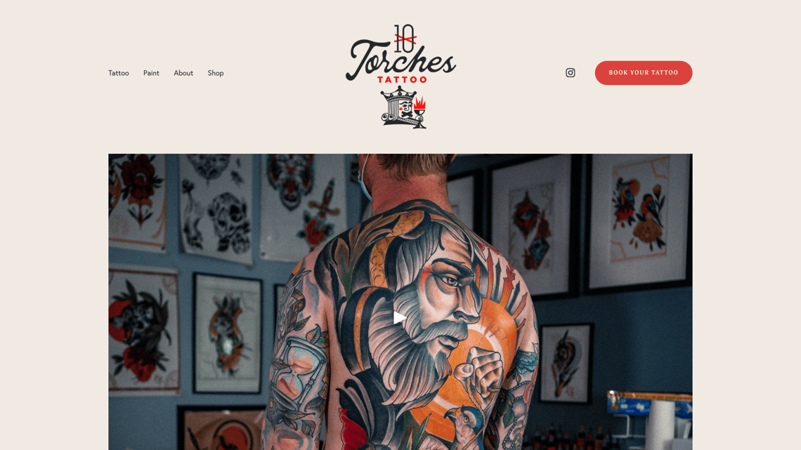 Ten Torches Tattoo