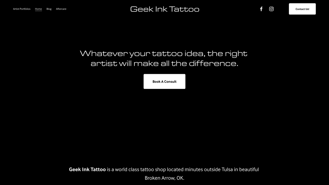 Geek Ink Tattoo