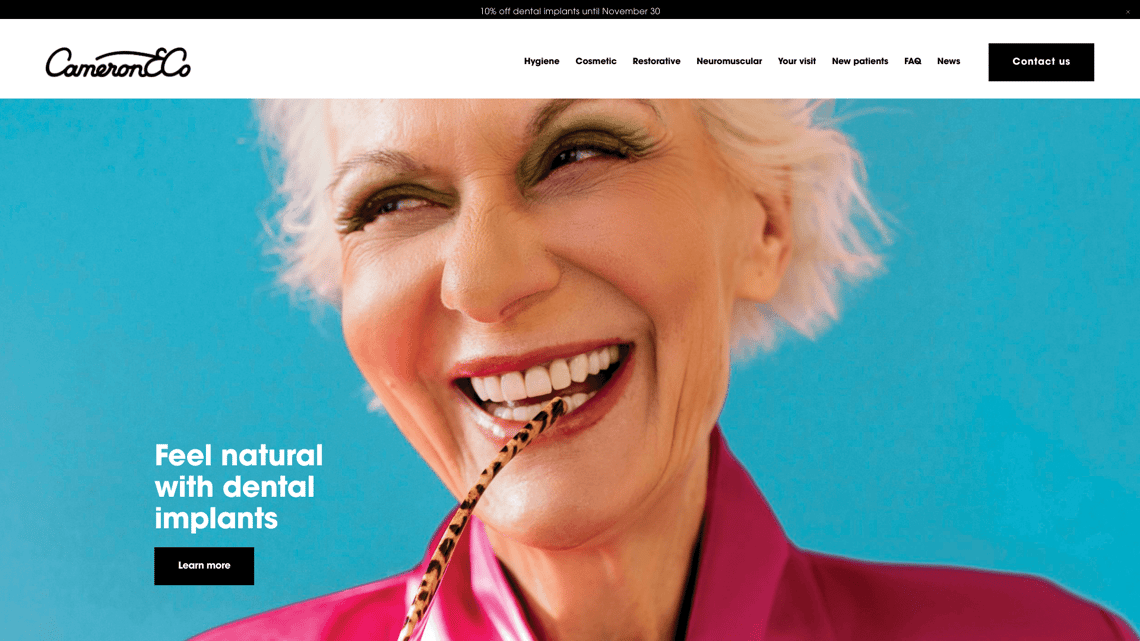 23 Best Squarespace Dental Website Examples
