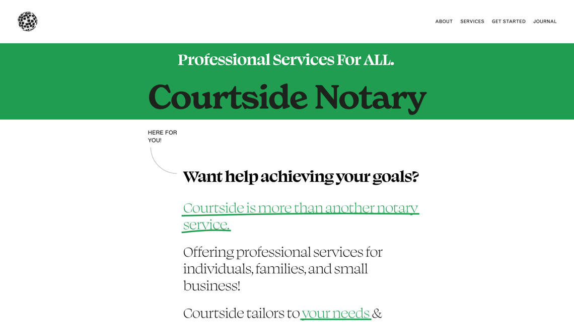 Courtside Notary