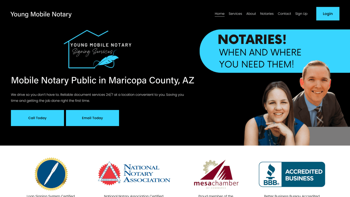 Young Mobile Notary