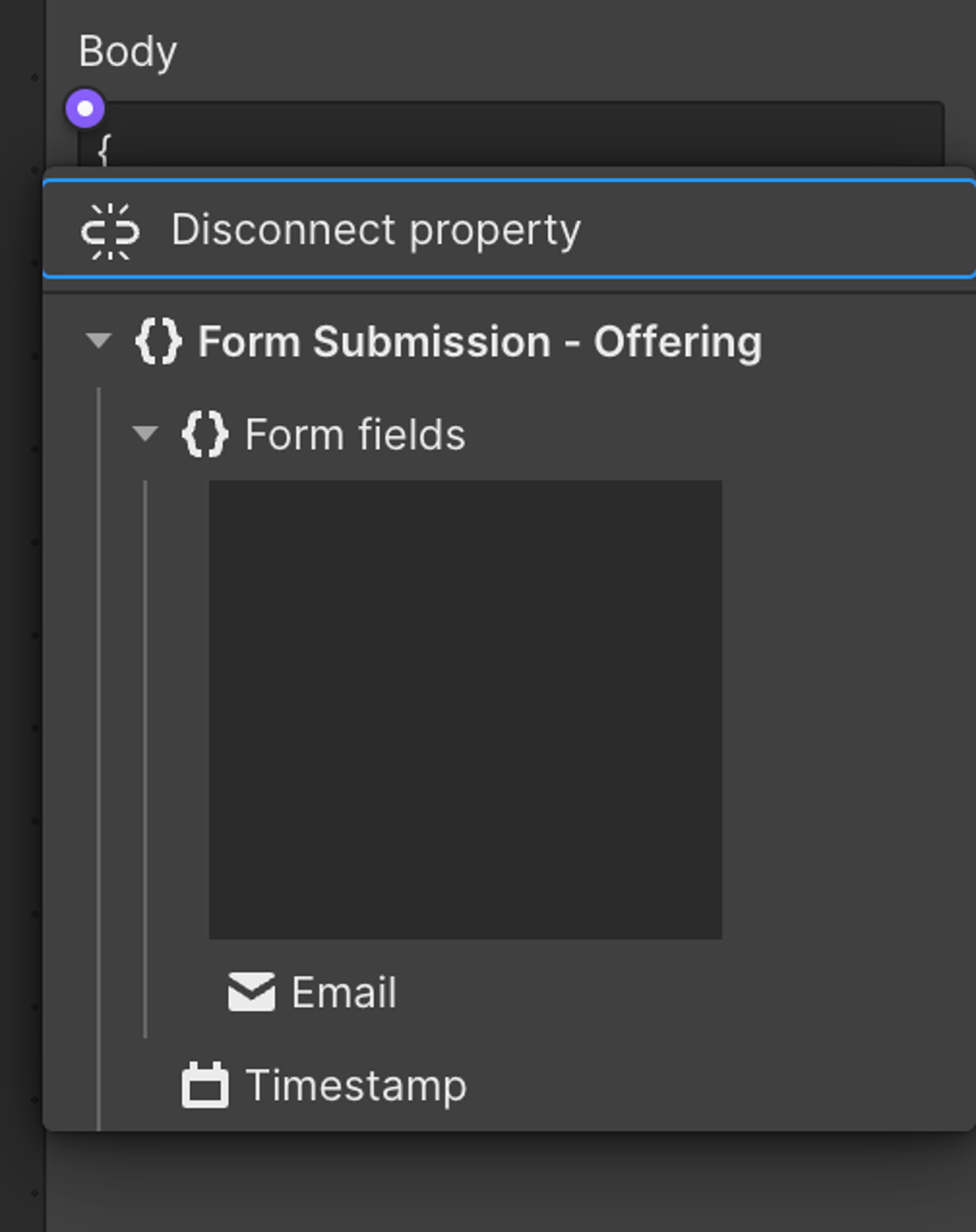Adding dynamic values from the form fields