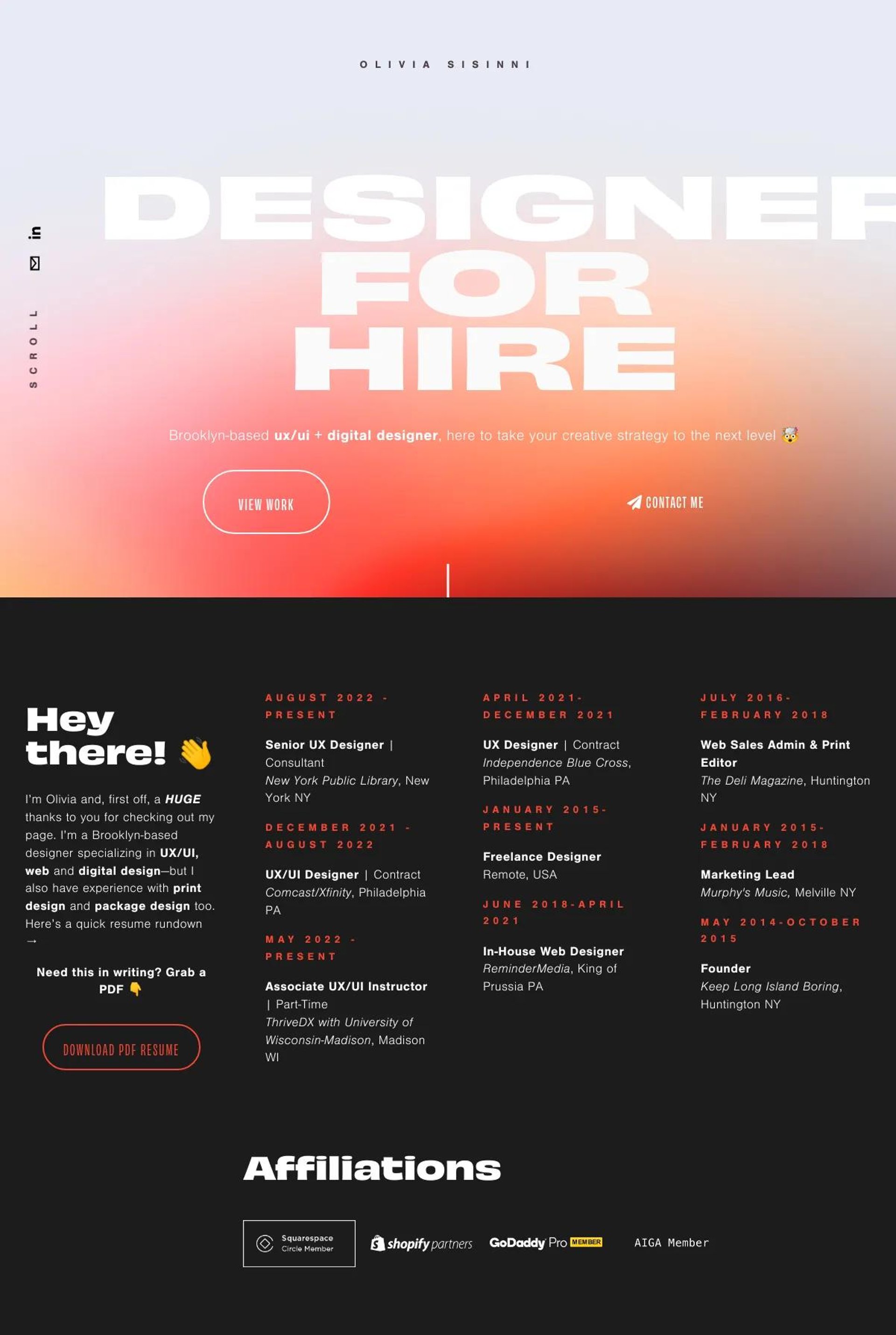 15 Kickass Resume Personal Websites: Build Your Own 🚀