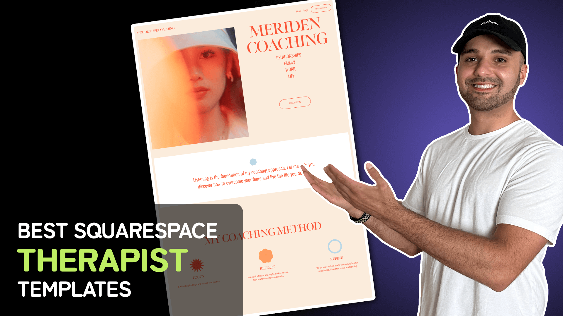 7 Kickass Squarespace Therapist Templates (100% Free)