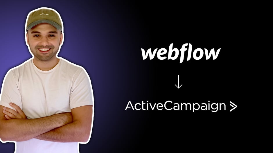 "Webflow ActiveCampaign"
