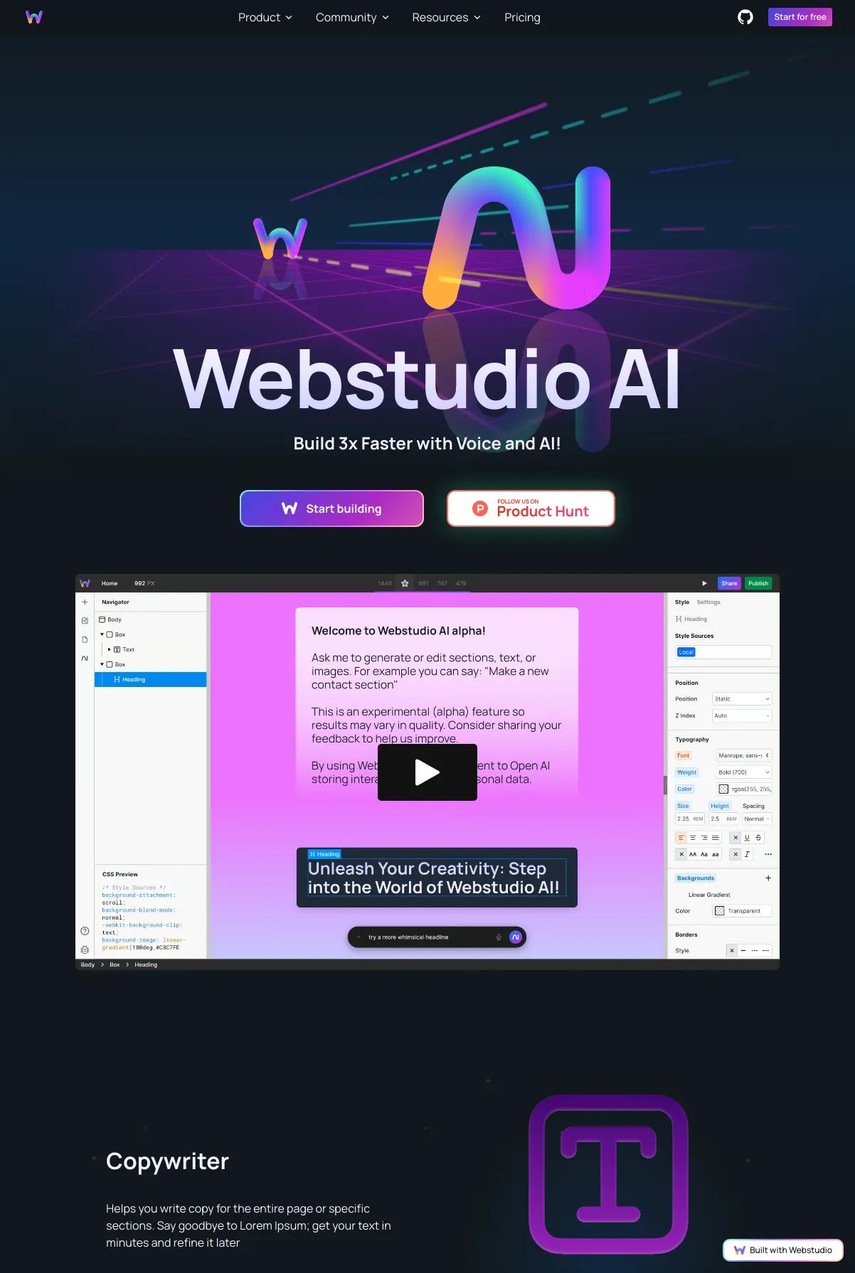 Screenshot 2 of Webstudio (Example Webstudio Website)