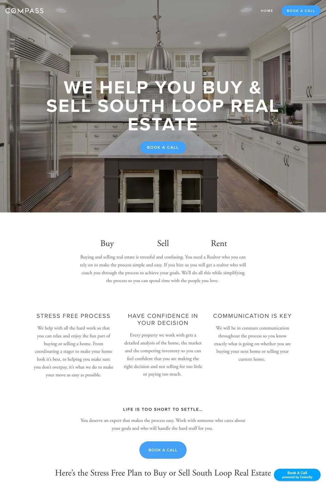 Screenshot 1 of Tom Campone (Example Squarespace Real Estate Website)