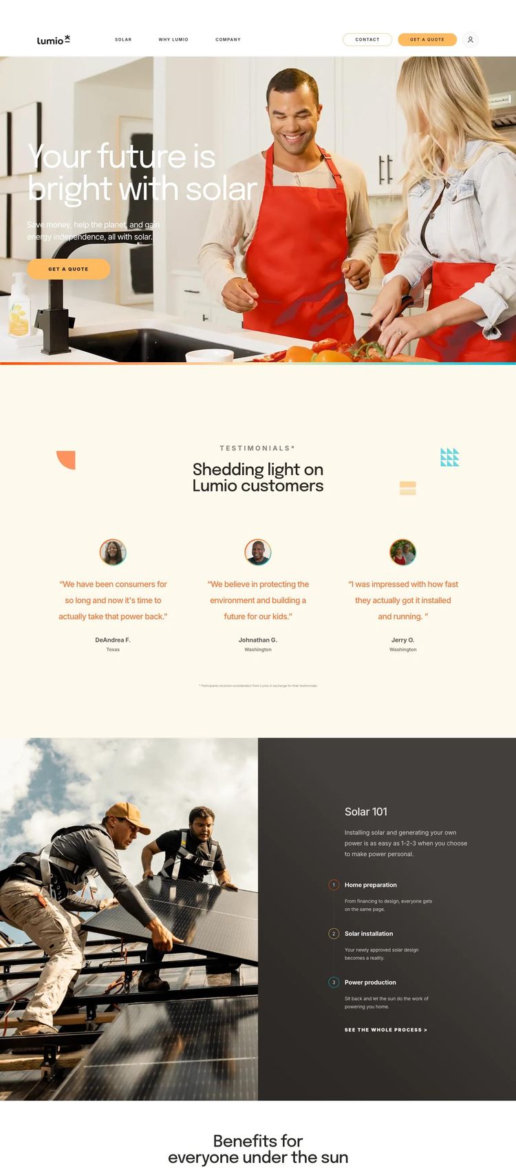 Screenshot 2 of Lumio (Example WordPress Alternative Medicine Website)