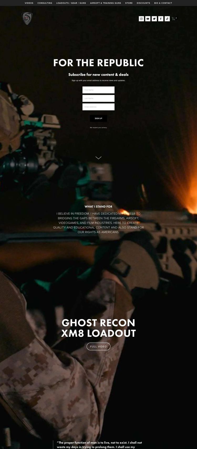 Screenshot 2 of s117gw.com (The specific name isn't provided, so we refer to it by the domain name) (Example Squarespace Blog Website)