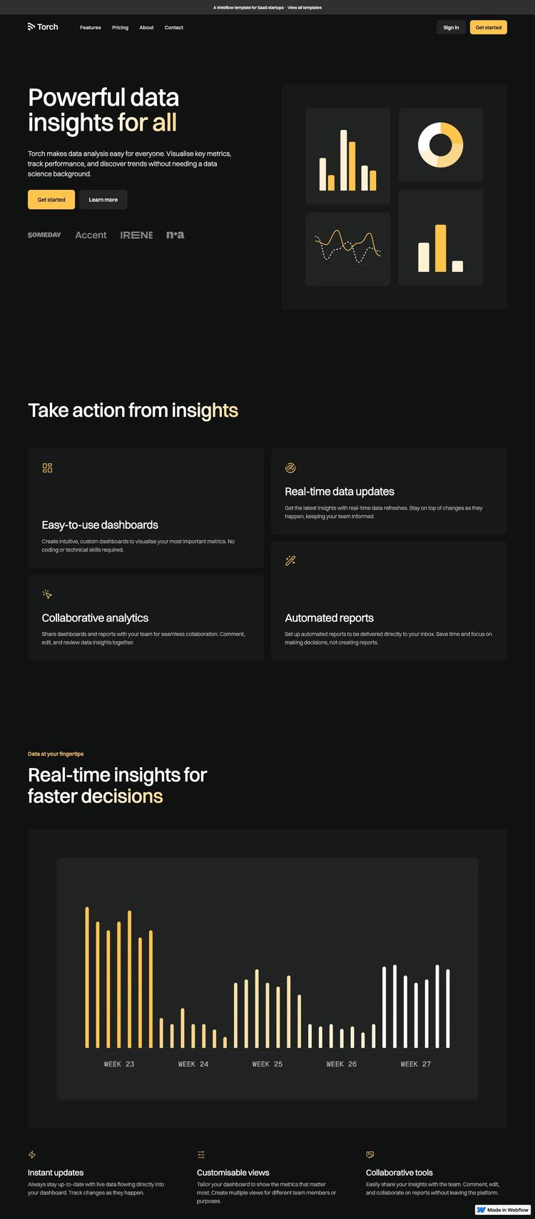 Screenshot 1 of Torch Template