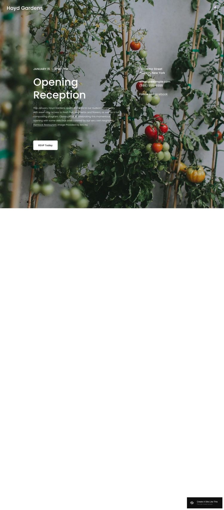 Screenshot 1 of Hoyd Template