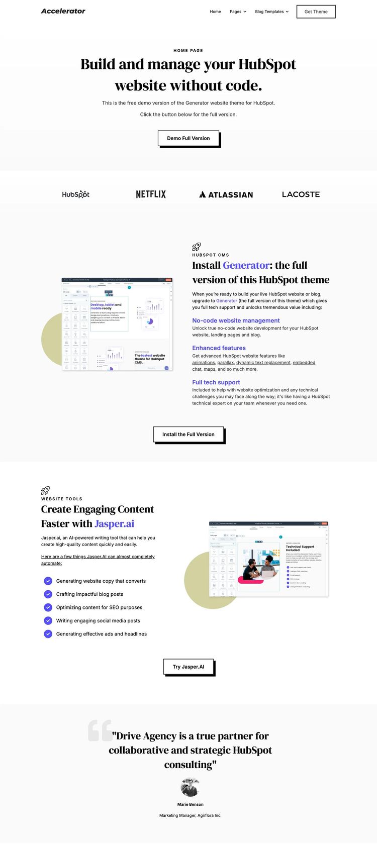 Screenshot 1 of Generator - Free Template
