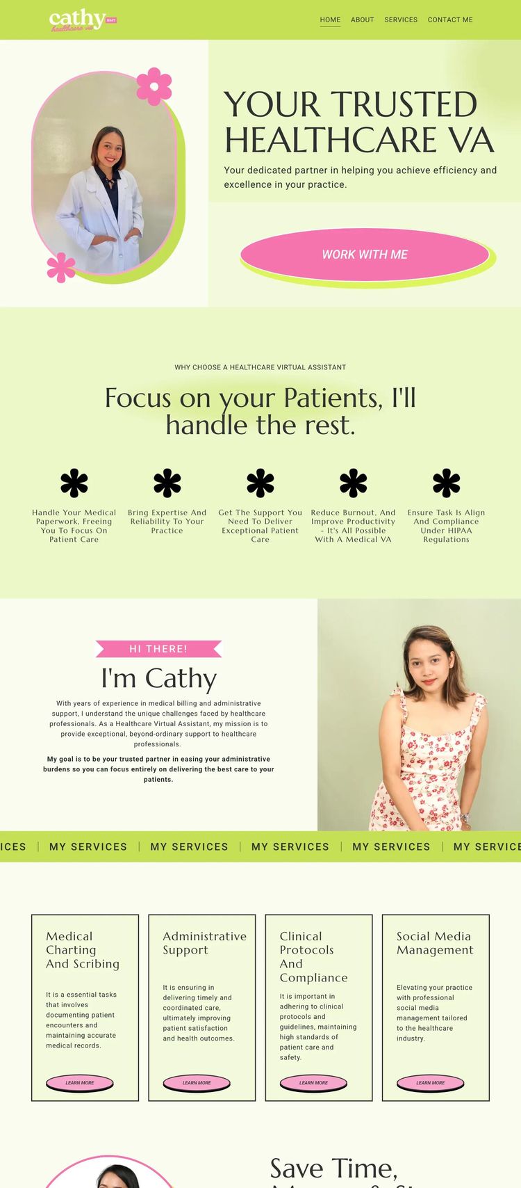 Screenshot 2 of Healthcare Vacathy (Example WordPress Medical Practice Website)