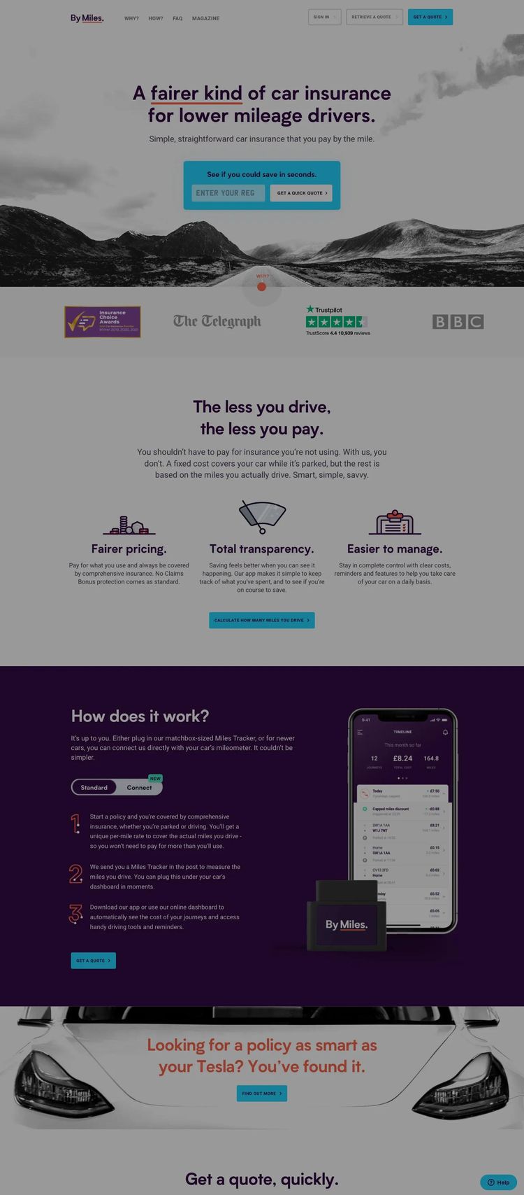 Screenshot 2 of By Miles (Example Next.js Automotive Website)