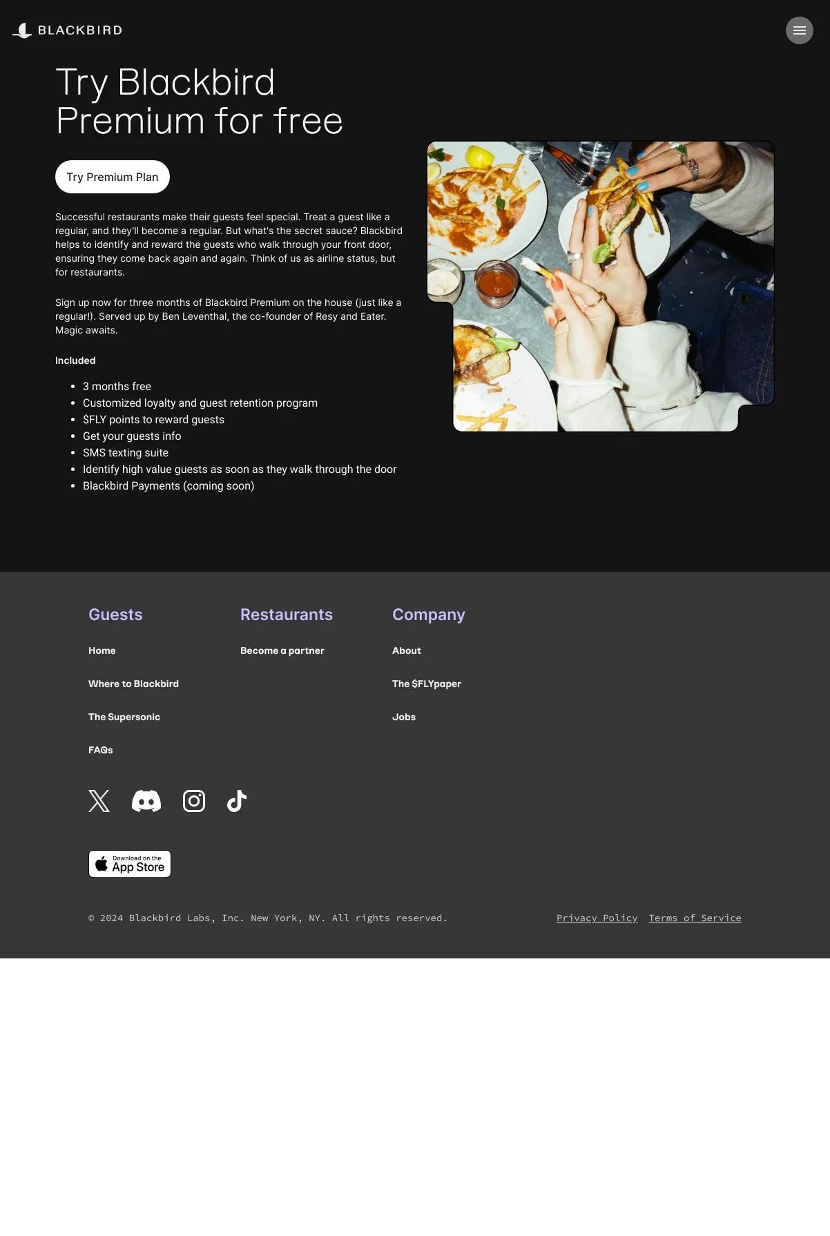 Screenshot 2 of FoH (Example Shopify Website)
