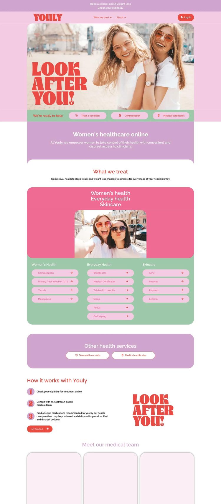 Screenshot 2 of Youly (Example WordPress Alternative Medicine Website)