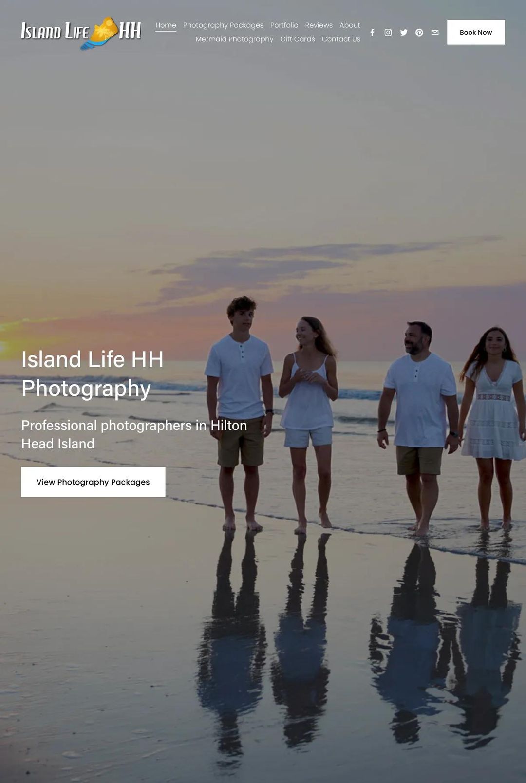 Screenshot 1 of Island Life HH Photography (Example Squarespace Photography Website)