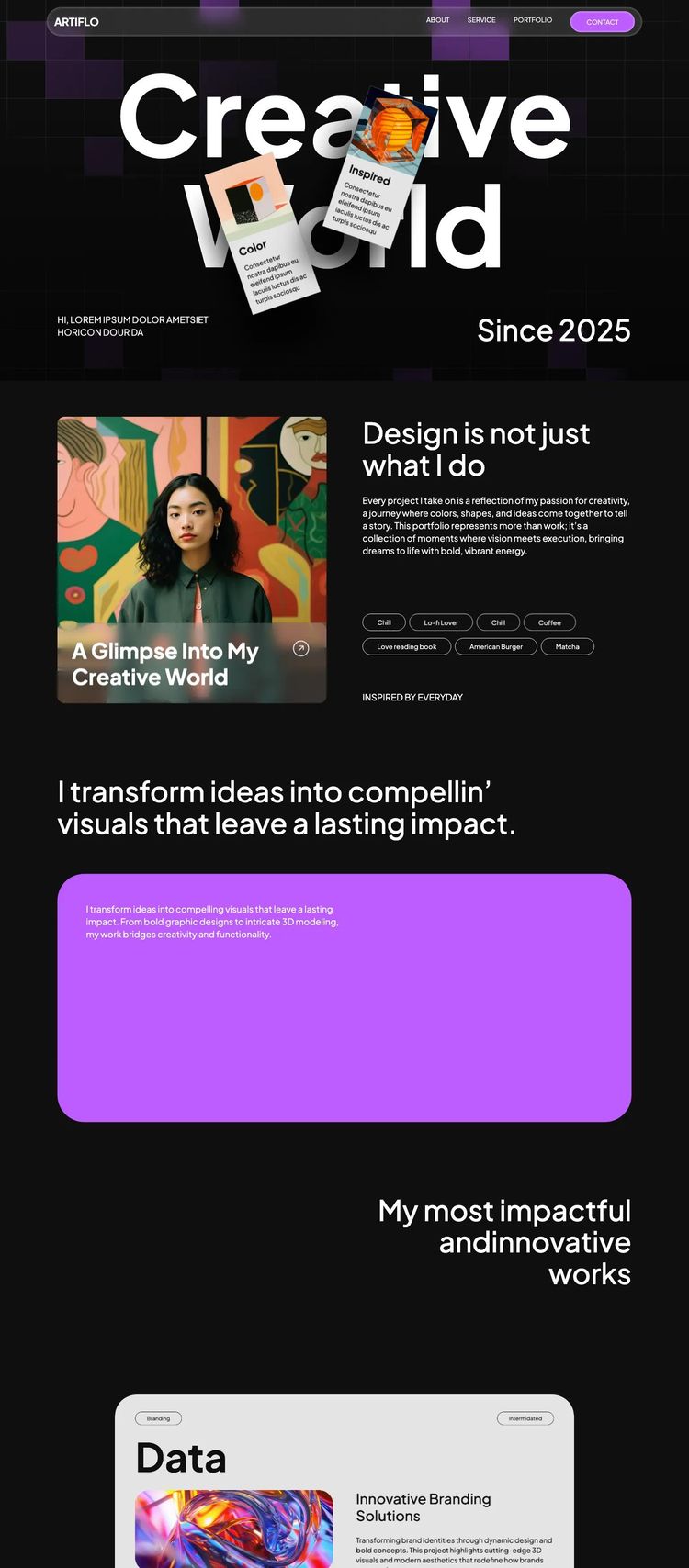 Screenshot 1 of Airtflo Template