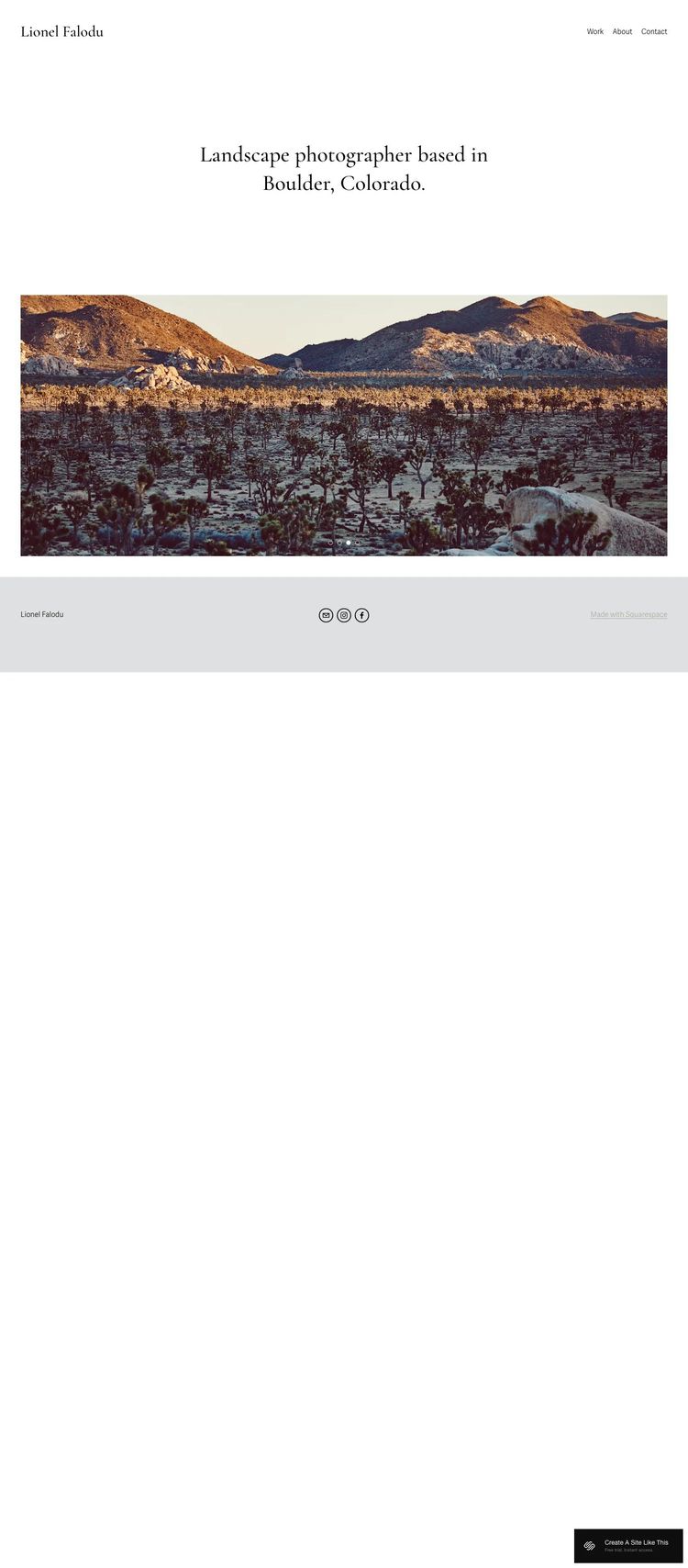 Screenshot 1 of Falodu Template