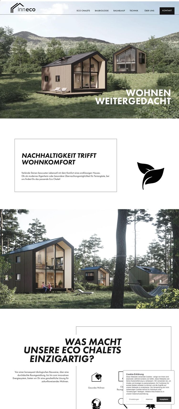Screenshot 2 of Inneco (Example Squarespace Furniture Website)
