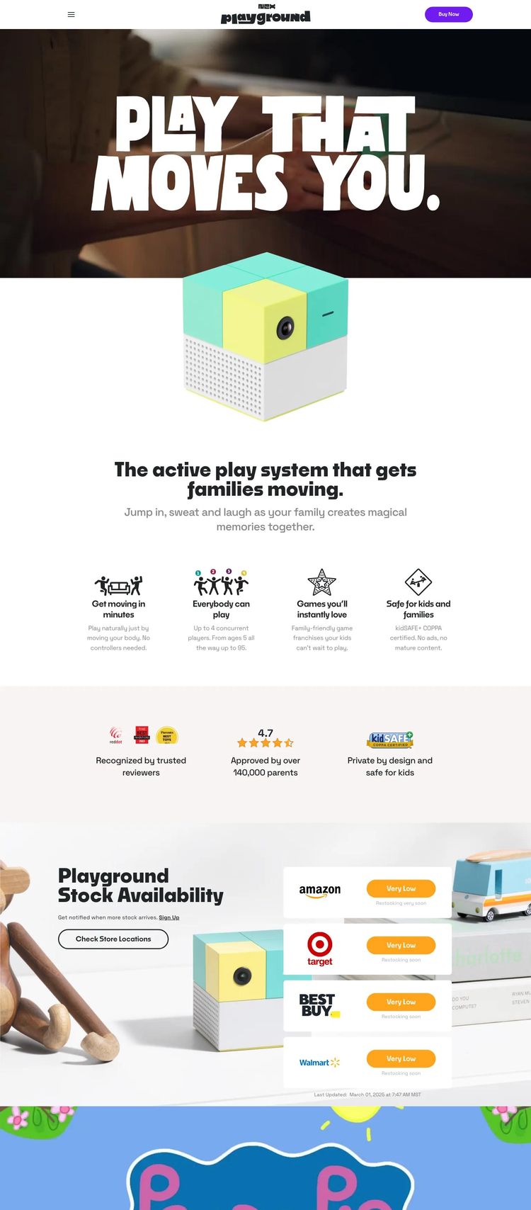 Screenshot 2 of Nex Playground (Example Webflow Gaming and Interactive Website)