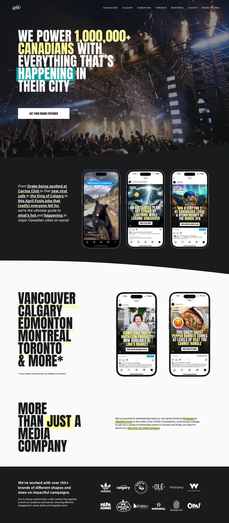 Screenshot 2 of Urba (Example Squarespace Marketing Agency Website)
