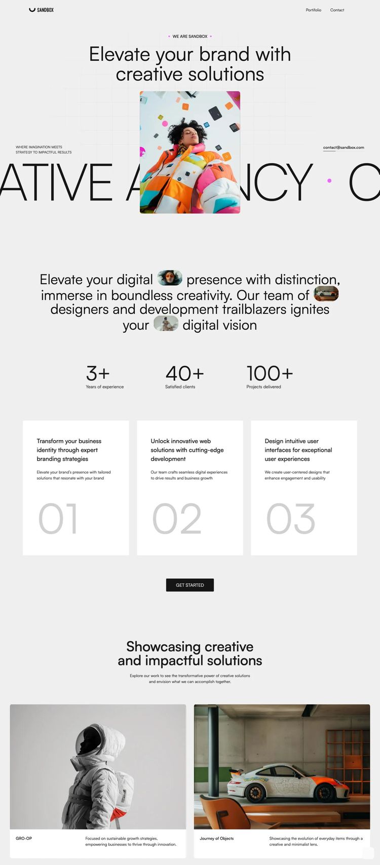 Screenshot 1 of Sandbox Template