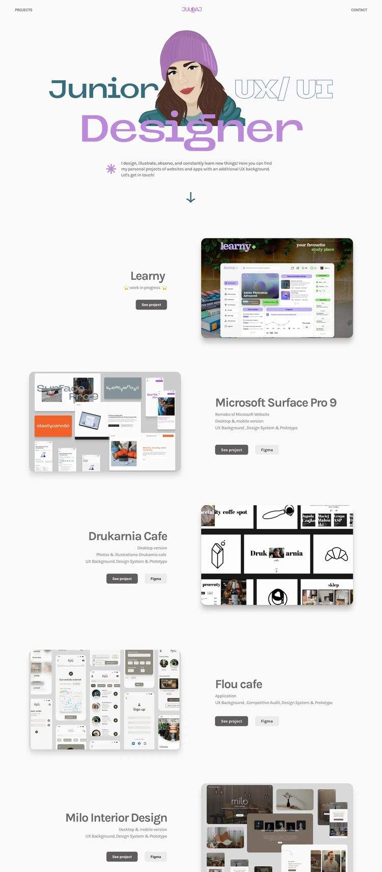 Screenshot 2 of Julqaj (Example Framer Design Agency/Studio Website)