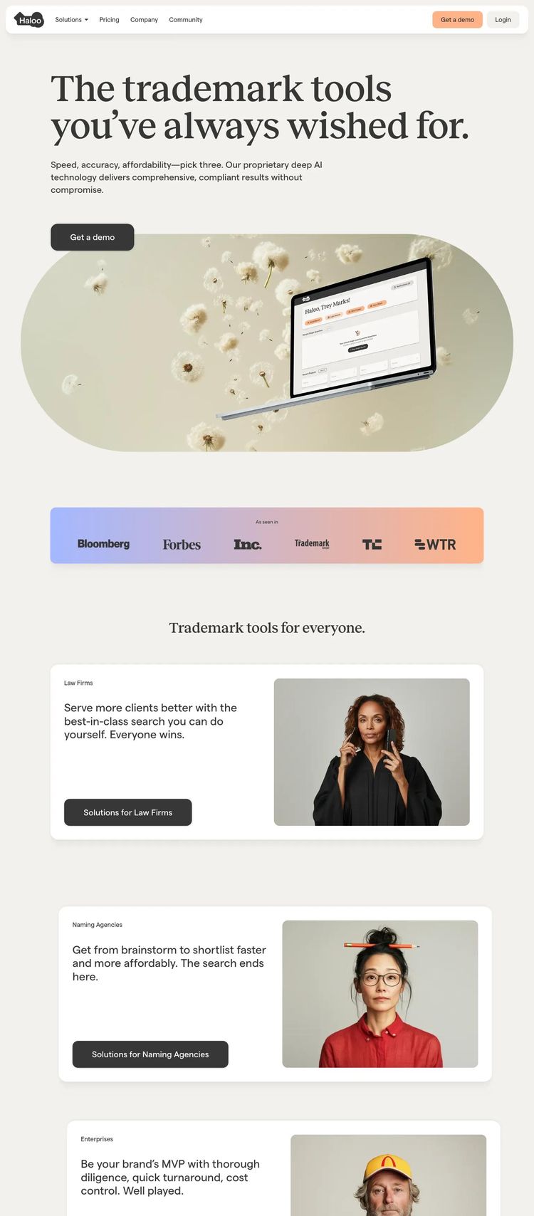 Screenshot 2 of Haloo (Example Astro AI and Machine Learning Website)