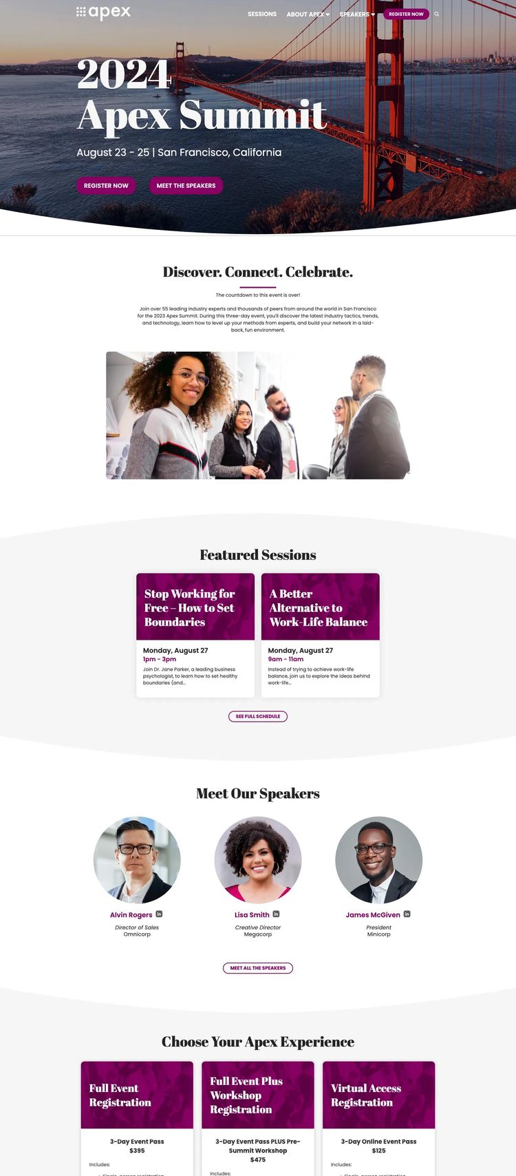 Screenshot 1 of Apex Template