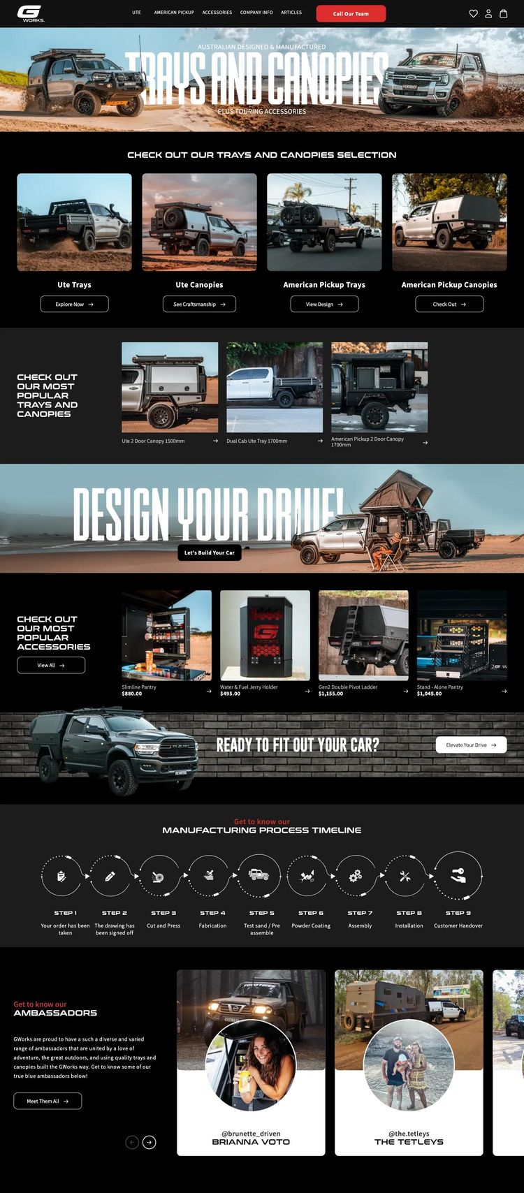 Screenshot 2 of Fit Out My Car (Example Shopify Automotive Website)