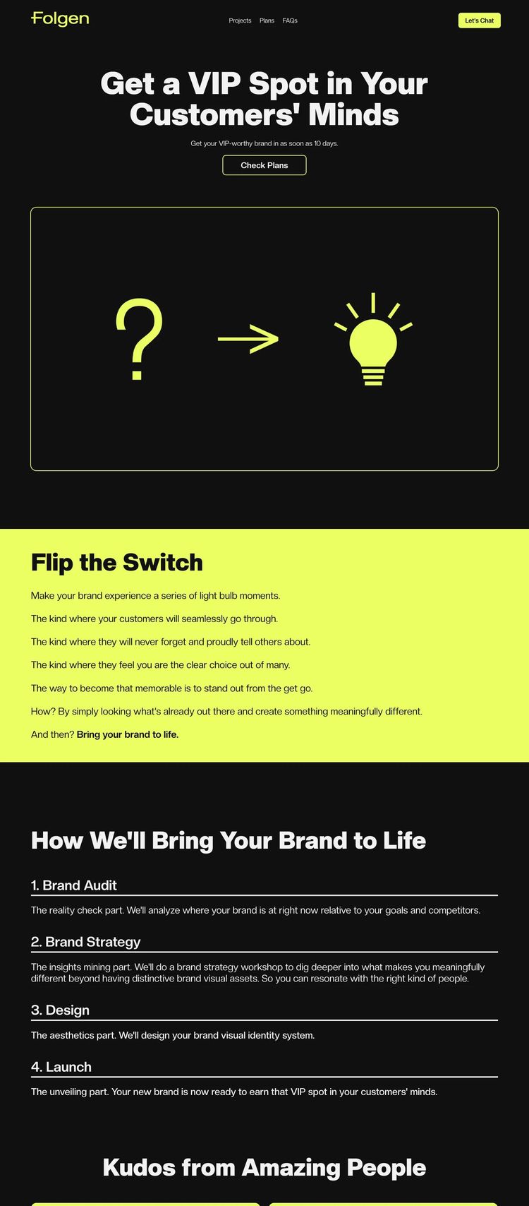 Screenshot 1 of Folgen (Example Webstudio Website)