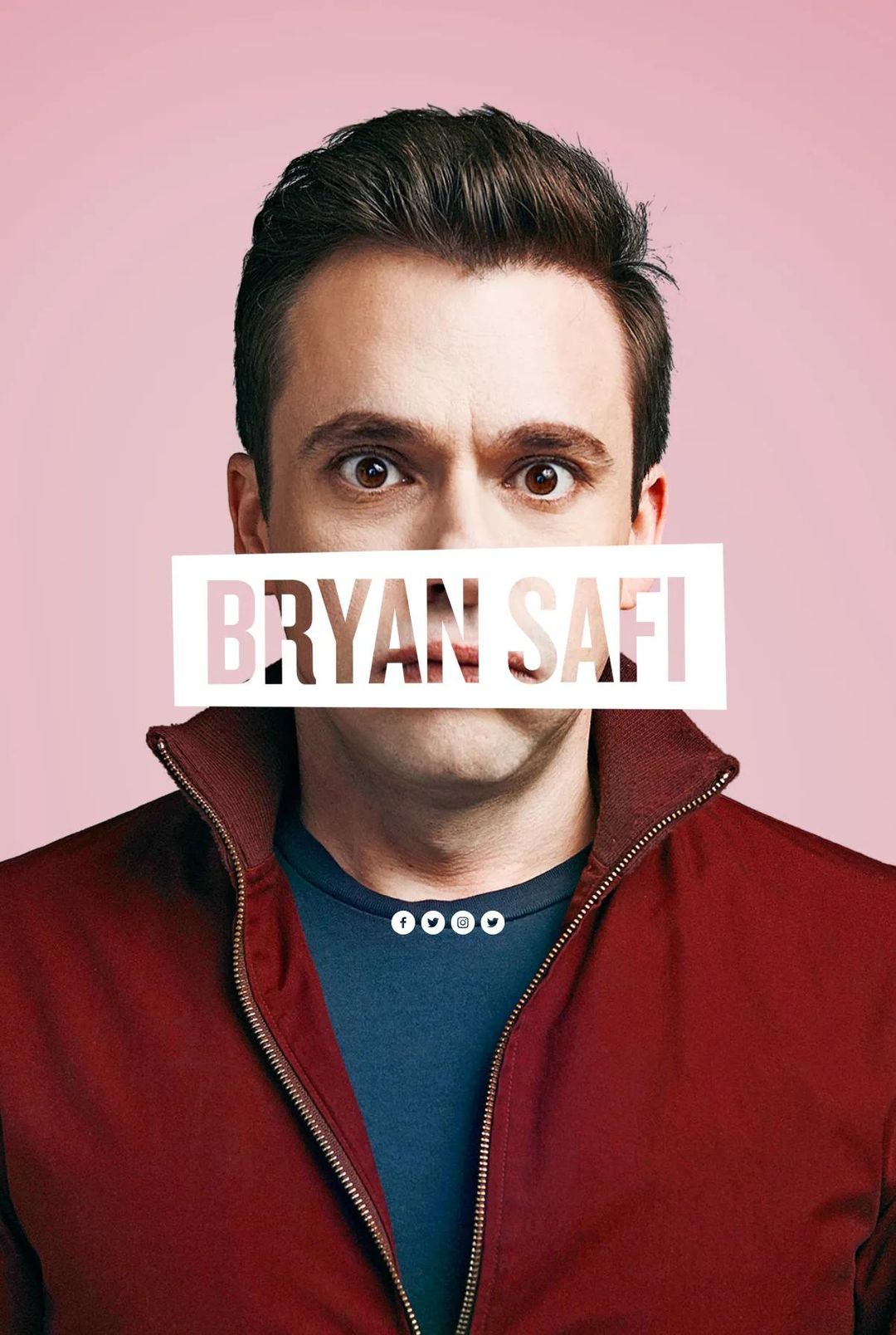 Screenshot 1 of Bryan Safi (Example Squarespace Actor Website)