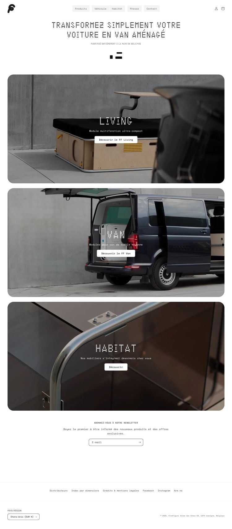 Screenshot 2 of FromFigure (Example Shopify Automotive Website)