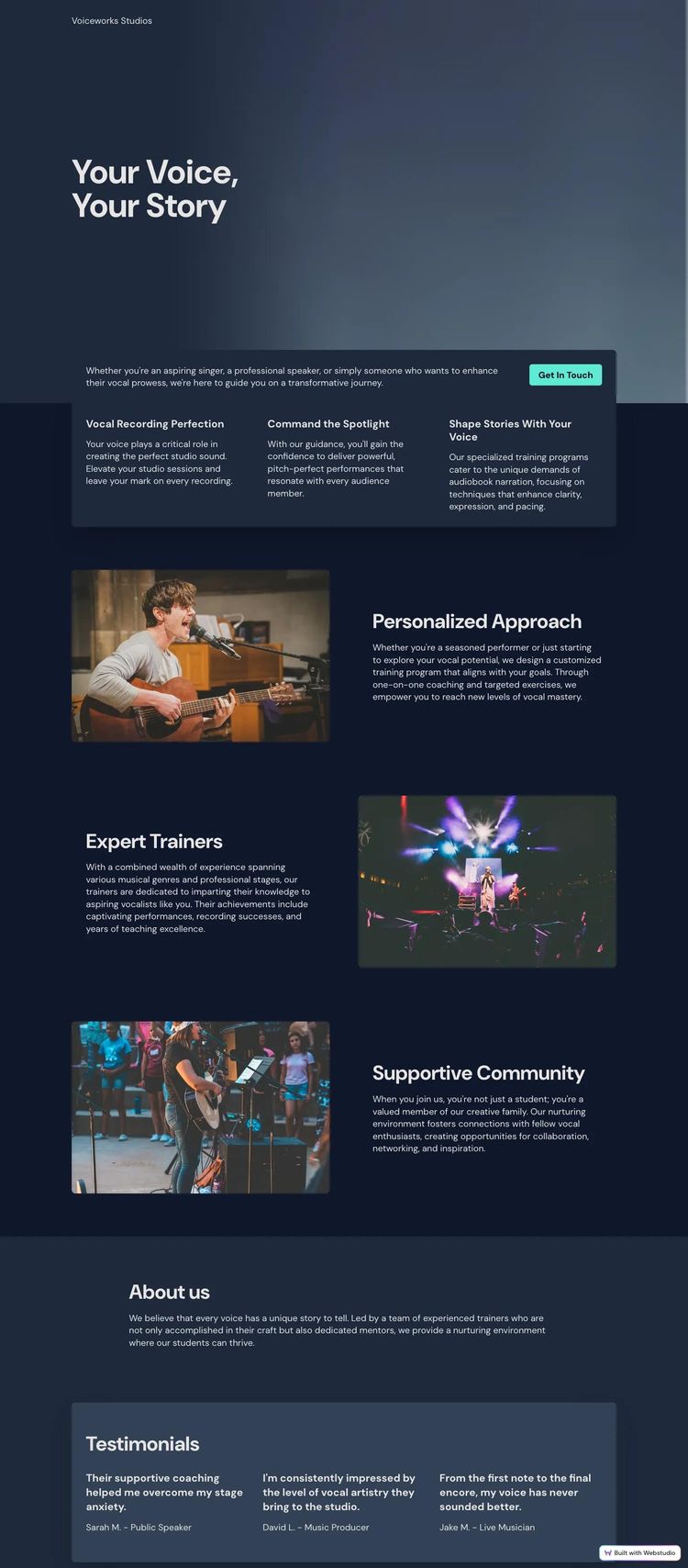 Screenshot 1 of Marketing Template