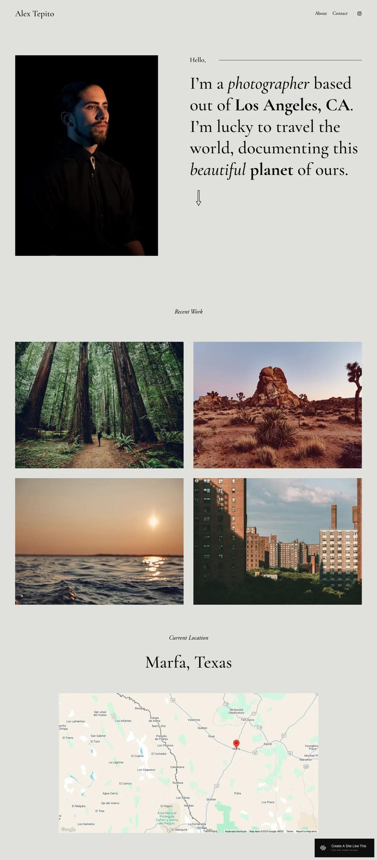 Screenshot 1 of Tepito Template