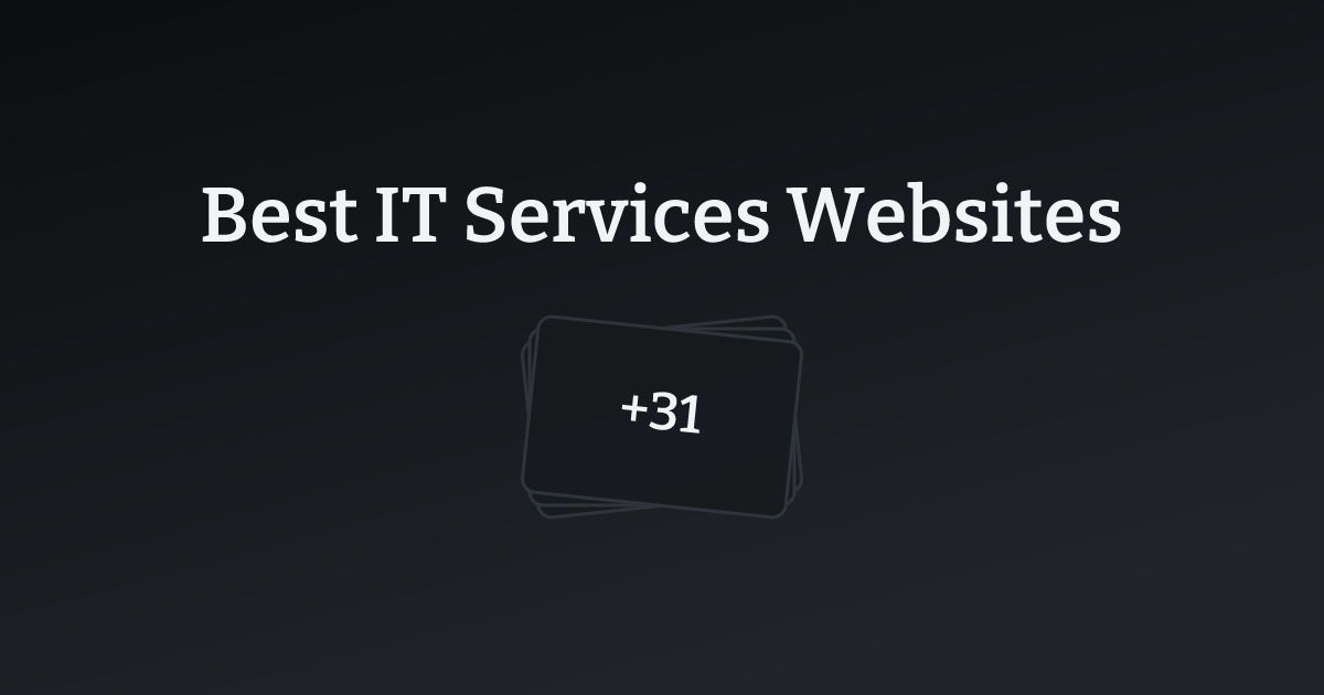 Best IT Services Websites with count